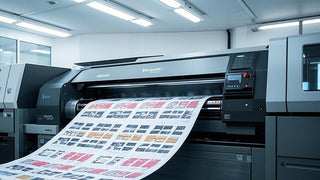 Heat transfer sticker production