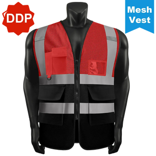Mesh safety vest