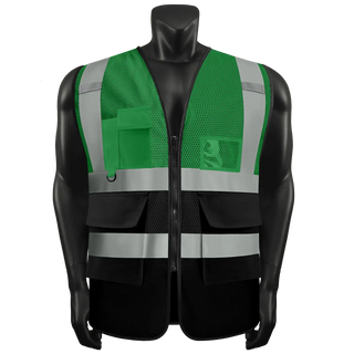 Custom Lightweight Mesh Safety Vests Breathable High-Visibility Gear for Hot Weather CustomTok