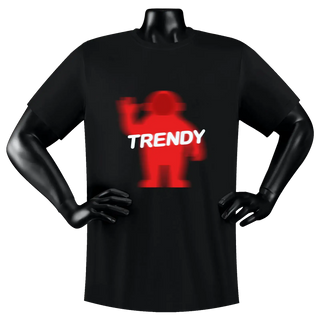 Floating Astronaut T-shirt Color Streak Motion Graphic Tee - Abstract Art Streetwear CustomTok