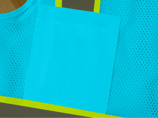 Custom Lightweight Mesh Reflective Vest 9 Pockets Perfect for Hot Weather, Outdoor Sports and Construction CustomTok