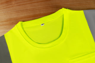 Custom High Visibility Reflective Shirt ANSI Class 3 Long Sleeves CustomTok