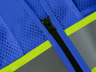 Breathable Mesh Safety Vest High-Visibility & Reflective Free Custom Printing (S-4XL) CustomTok