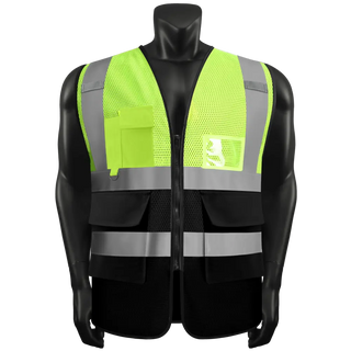 Custom Lightweight Mesh Safety Vests Breathable High-Visibility Gear for Hot Weather CustomTok