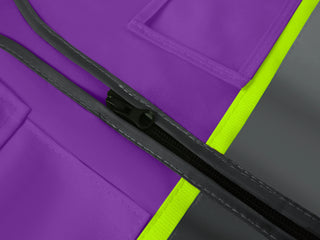 Custom Logo Safety Vest Class 2 High Visibility Reflective Vest Breathable Construction Vest CustomTok