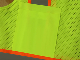 Custom Lightweight Mesh Reflective Vest 9 Pockets Perfect for Hot Weather, Outdoor Sports and Construction CustomTok