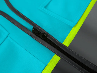 Custom Logo Safety Vest Class 2 High Visibility Reflective Vest Breathable Construction Vest CustomTok