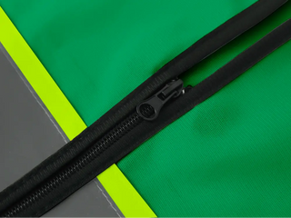 Custom Reflective High Visibility Safety Vest with 5 Pockets ＆Zipper Class 2 Adult Unisex Construction Security CustomTok