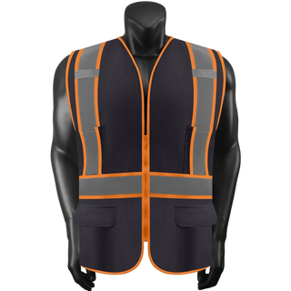 Breathable Mesh Safety Vest - High-Visibility & Reflective Free Custom Printing (S-4XL) CustomTok