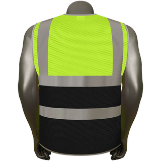 Custom Mesh Safety Vest Reflective Vest 6 Pockets Tear-Resistant Polyester for Long-Lasting Use CustomTok