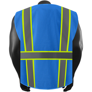 Breathable Mesh Safety Vest - High-Visibility & Reflective Free Custom Printing (S-4XL) CustomTok