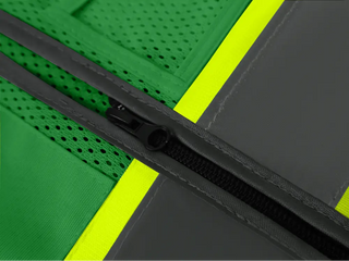 Custom Logo Mesh Safety Vest Class2 High Visibility Reflective Vest Breathable Construction Vest CustomTok