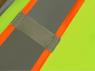 Custom safety vest Industrial-Grade Reflective Vest 9 Reinforced Pockets Durable Polyester for Tough Jobs CustomTok