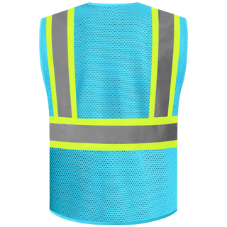 Breathable Mesh Safety Vest High-Visibility & Reflective Free Custom Printing (S-4XL)
