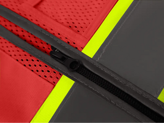 Custom Logo Mesh Safety Vest Class2 High Visibility Reflective Vest Breathable Construction Vest CustomTok