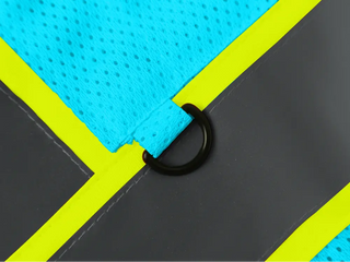Custom Mesh Reflective Safety Vest with Zipper High Visibility Vest Outdoor Construction Protective Workwear CustomTok