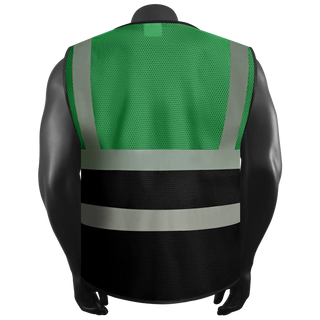 Custom Lightweight Mesh Safety Vests Breathable High-Visibility Gear for Hot Weather