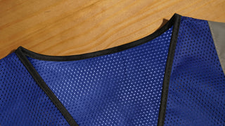 Custom Logo Mesh Safety Zipper Vest High Visibility Vest Customize Logo Text Image Reflective Security Vest CustomTok