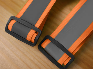 Custom 360° Reflective Suspenders Adjustable Safety Straps for Work, Running & Night Walks EN ISO 20471 Certified CustomTok
