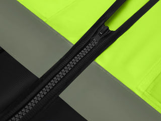 Chaleco de seguridad personalizado con logotipo, chaleco reflectante de alta visibilidad, clase 2, chaleco de trabajo de construcción de seguridad.