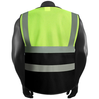 Custom Lightweight Mesh Safety Vests Breathable High-Visibility Gear for Hot Weather CustomTok
