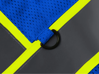 Custom Mesh Reflective Safety Vest with Zipper High Visibility Vest Outdoor Construction Protective Workwear CustomTok