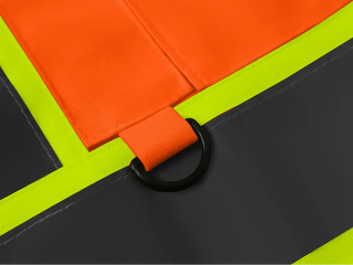 Custom Logo Mesh Safety Vest Class2 High Visibility Reflective Vest Breathable Construction Vest CustomTok