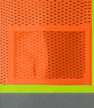 Breathable Mesh Safety Vest High-Visibility & Reflective Free Custom Printing (S-4XL) CustomTok