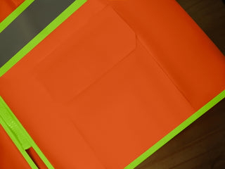 Custom Safety Vest Rugged Knit Reflective Vest 4 Pockets Tear-Resistant Polyester for Long-Lasting Use CustomTok