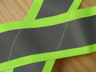 Custom 360° Reflective Suspenders Adjustable Safety Straps for Work, Running & Night Walks EN ISO 20471 Certified CustomTok