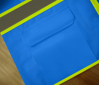 Breathable Mesh Safety Vest - High-Visibility & Reflective Free Custom Printing (S-4XL) CustomTok