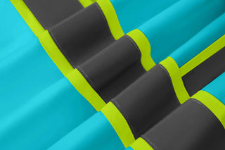 Custom Safety Vest Heavy-Duty Knit Fabric with Reflective Strips CustomTok