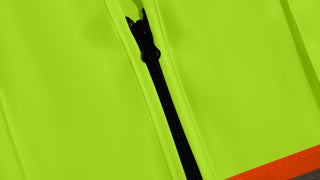 Custom Reflective Safety Vest 10 Utility Pockets Polyester for Breathability Ideal for construction, cycling & dog walking CustomTok