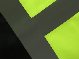 Custom safety vest Rugged Knit Reflective Vest 6 Pockets Tear-Resistant Polyester for Long-Lasting Use CustomTok