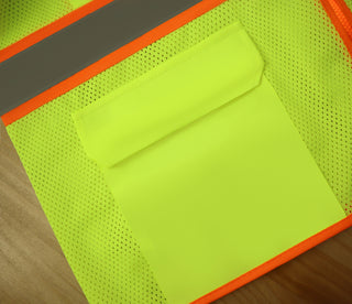Breathable Mesh Safety Vest - High-Visibility & Reflective Free Custom Printing (S-4XL) CustomTok
