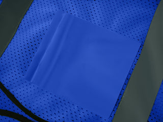 Custom Safety Vest with 11 Pockets Class 2 High Visibility Reflective Construction Workwear