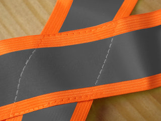 Custom 360° Reflective Suspenders Adjustable Safety Straps for Work, Running & Night Walks EN ISO 20471 Certified CustomTok