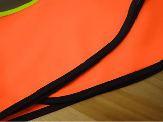 Custom Reflective High Visibility Safety Vest with 5 Pockets ＆Zipper Class 2 Adult Unisex Construction Security CustomTok