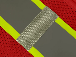 Custom Lightweight Mesh Reflective Vest 9 Pockets Perfect for Hot Weather, Outdoor Sports and Construction CustomTok