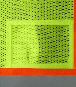 Breathable Mesh Safety Vest High-Visibility & Reflective Free Custom Printing (S-4XL) CustomTok