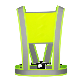 Custom 360° Reflective Suspenders Adjustable Safety Straps for Work, Running & Night Walks EN ISO 20471 Certified-Square