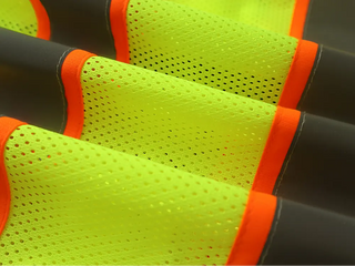 Custom Mesh Reflective Safety Vest with Zipper High Visibility Vest Outdoor Construction Protective Workwear CustomTok
