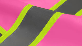 Custom Reflective Safety Vest 10 Utility Pockets Polyester for Breathability Ideal for construction, cycling & dog walking CustomTok
