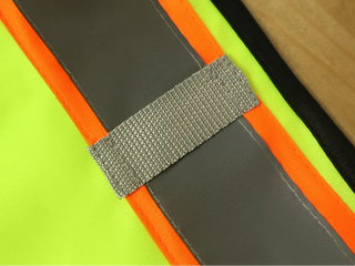 Custom Reflective High Visibility Safety Vest with 5 Pockets ＆Zipper Class 2 Adult Unisex Construction Security CustomTok