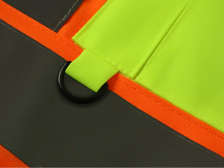 Custom Logo Safety Vest Class 2 High Visibility Reflective Vest Breathable Construction Vest CustomTok