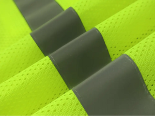Custom Mesh Safety Vest Class 2 High Visibility Reflective with Pockets Construction workwear CustomTok