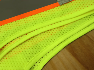 Custom Reflective Safety Vest 10 Utility Pockets Polyester Mesh for Breathability Ideal for construction, cycling & dog walking CustomTok