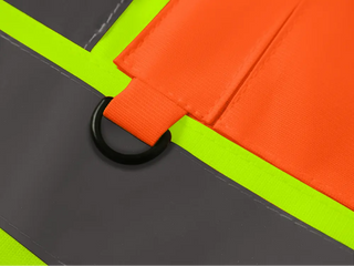 Custom Logo Safety Vest Class 2 High Visibility Reflective Vest Breathable Construction Vest CustomTok