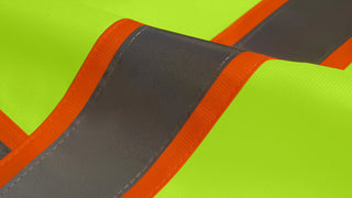 Custom Reflective Safety Vest 10 Utility Pockets Polyester for Breathability Ideal for construction, cycling & dog walking CustomTok