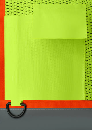 Breathable Mesh Safety Vest High-Visibility & Reflective Free Custom Printing (S-4XL) CustomTok